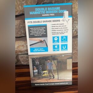 New Double Garage Magnetic Screen Door